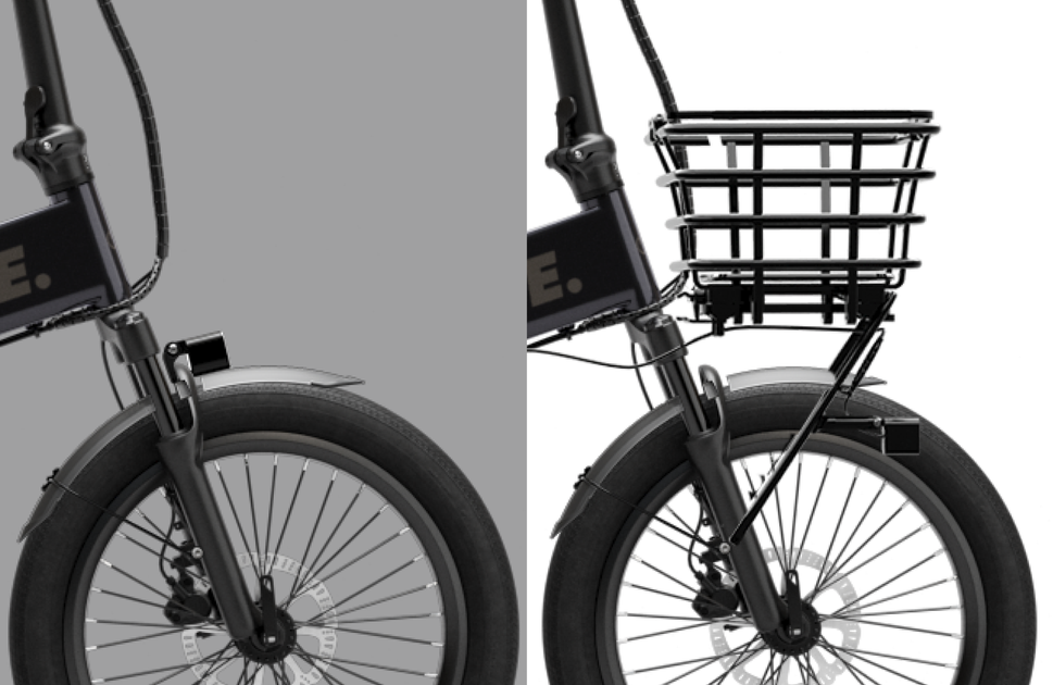 アクセサリー MATE. BASE BASKET & FRONT RACK SET MATE. BASE BASKET アクセサリー MATE. BASE BASKET & FRONT RACK SET MATE. BASE BASKET