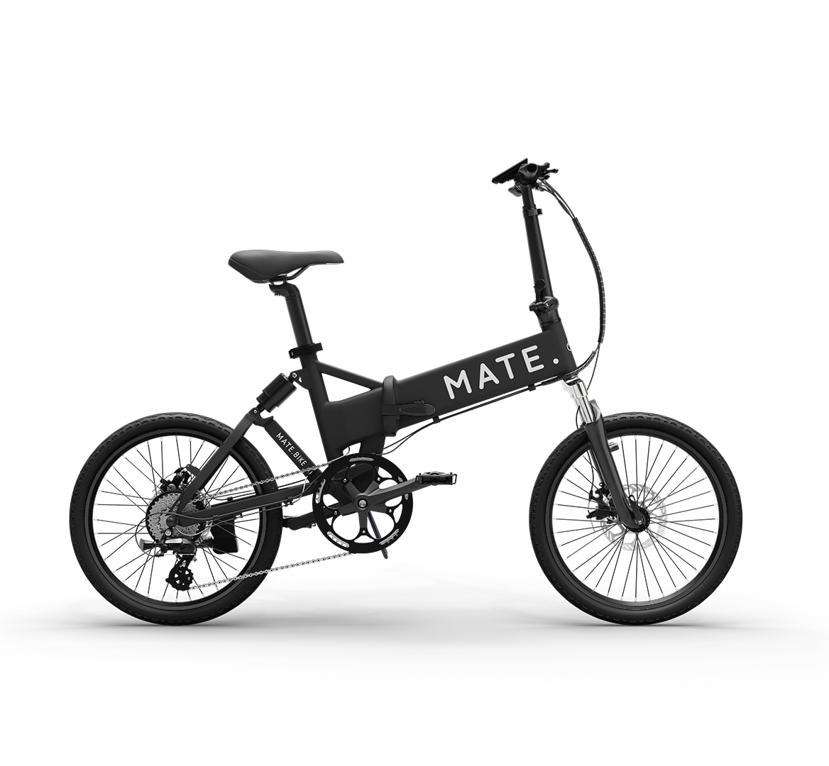 MATE city折りたたみ自転車 ブラック MATE City / メイト シティ【MATE.BIKE JAPAN OFFICIAL】