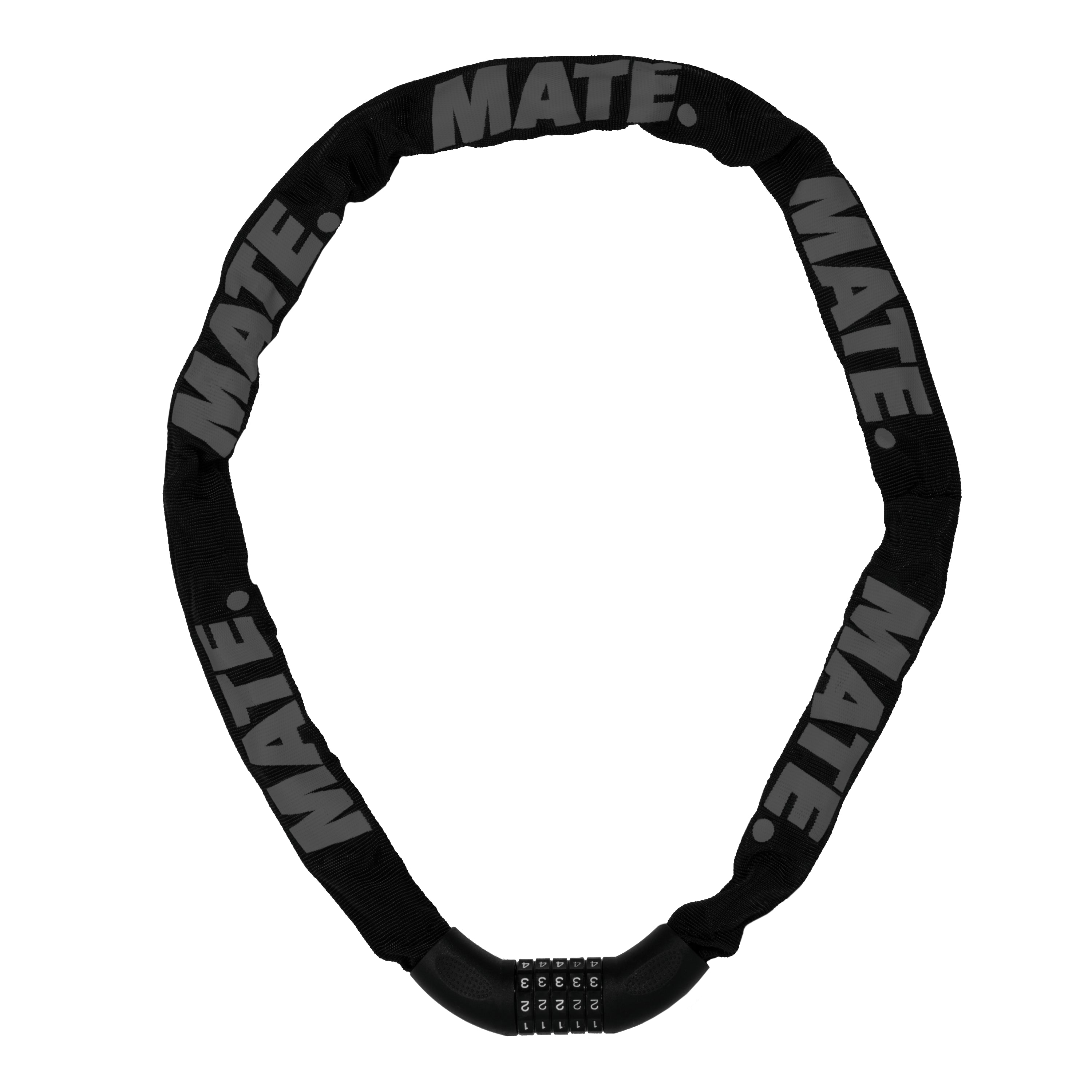 MATE. CHAIN LOCK / DIAL5 黒 Subdued Black lockblk_2_3000x.jpg?v=1747731100