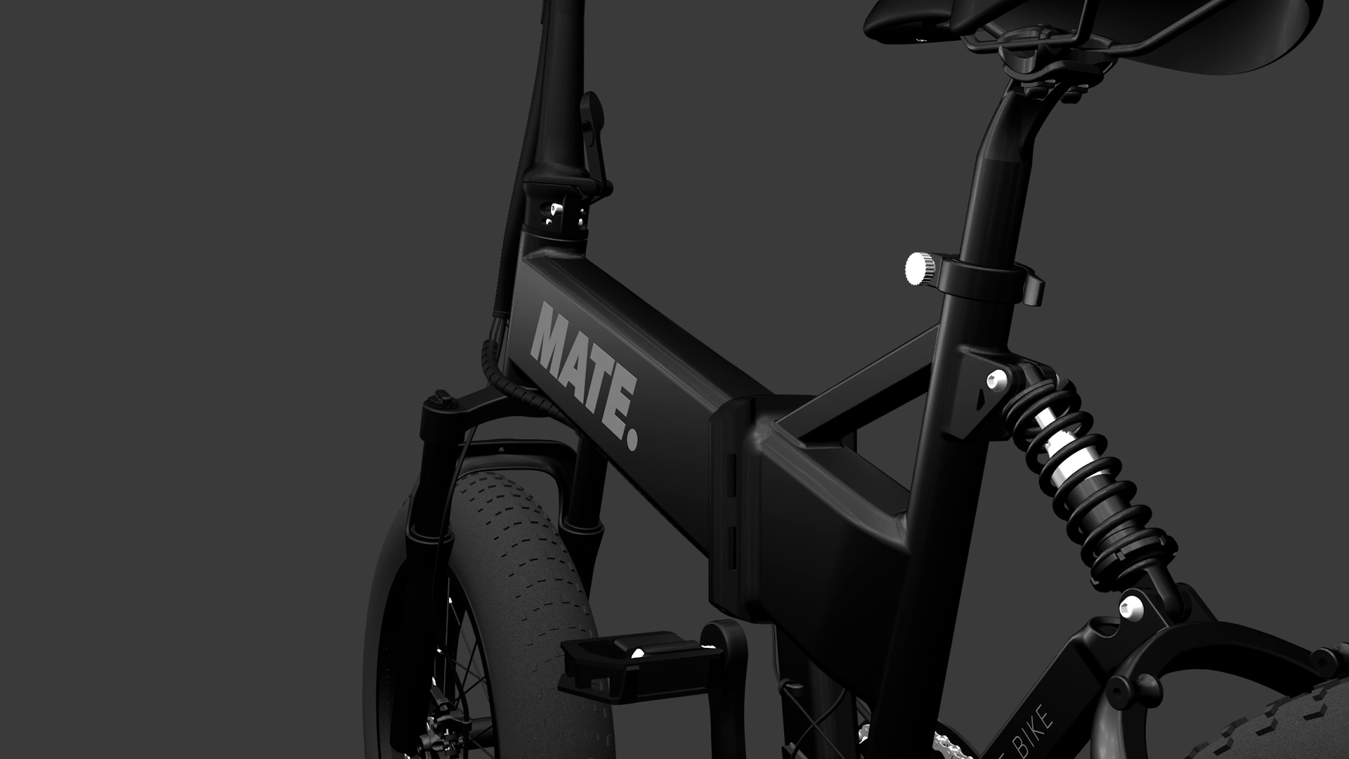 MATE EVO 電動アシスト自転車 ブラック MATE EVO 電動アシスト自転車